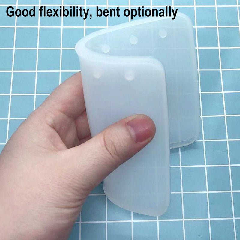 Markeny 3 Pieces Notebook Cover Resin Casting Molds for A5 A6 A7 for Notebook Epoxy Resin DIY - Image 4